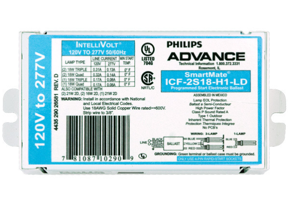 18 Watt CFL Ballast