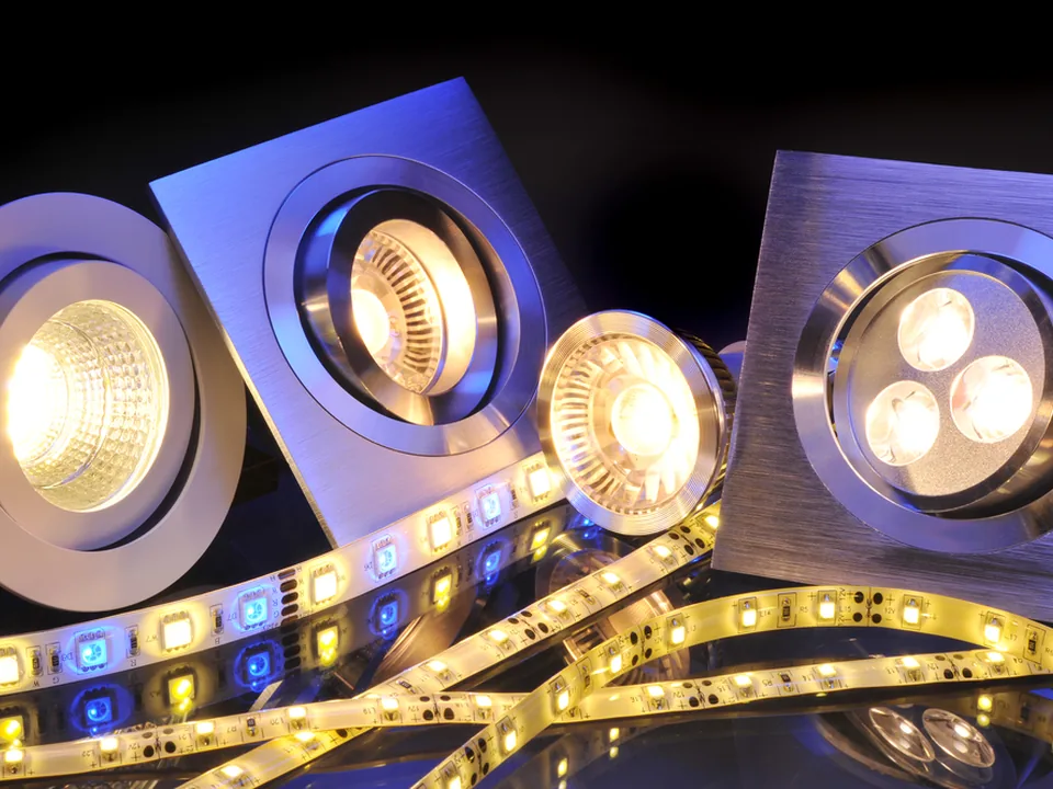 LED downlights, modules and tape in a range of colour temperatures